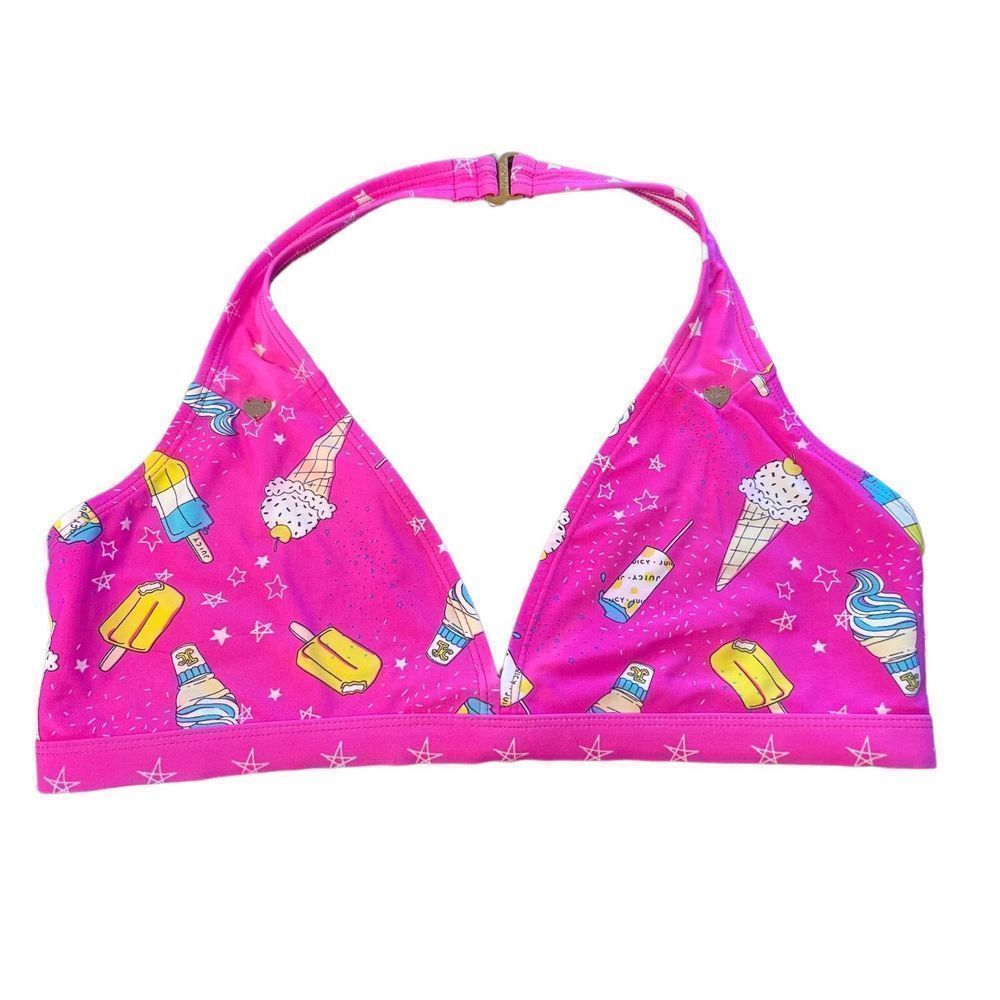 Juicy Couture, Ice Cream Bikini Top, girls 16